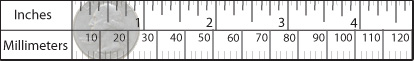 Conversion ruler