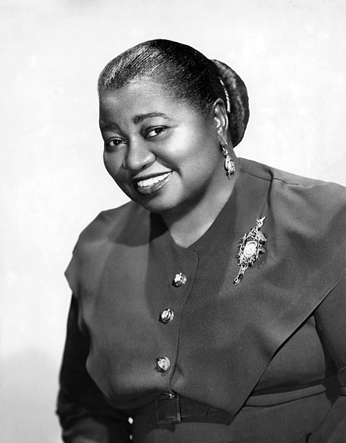 actress and activist Hattie McDaniel