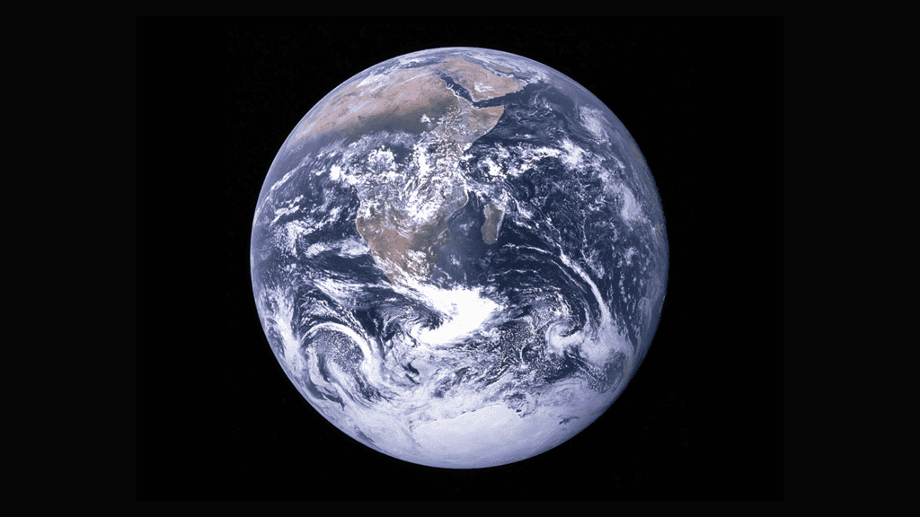 the earth from space