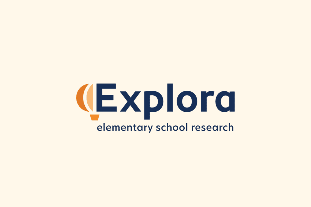 Explora by ebsco elementary school research logo