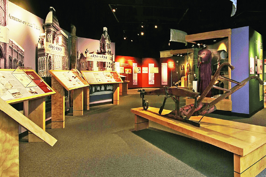 Interior of the Greeley History Museum