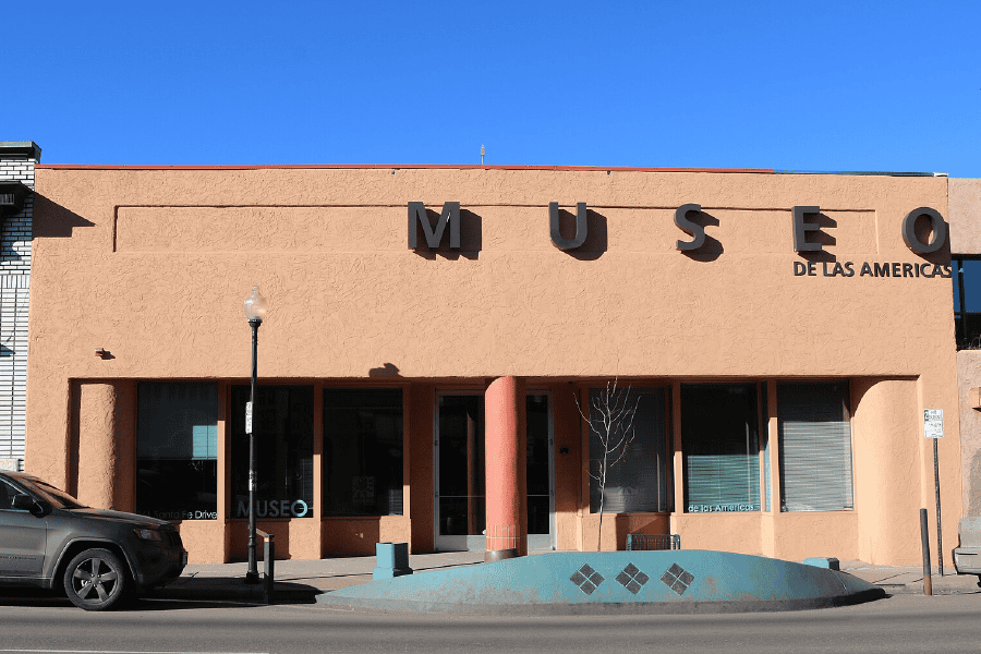 Exterior of the Museo de las Americas in Denver