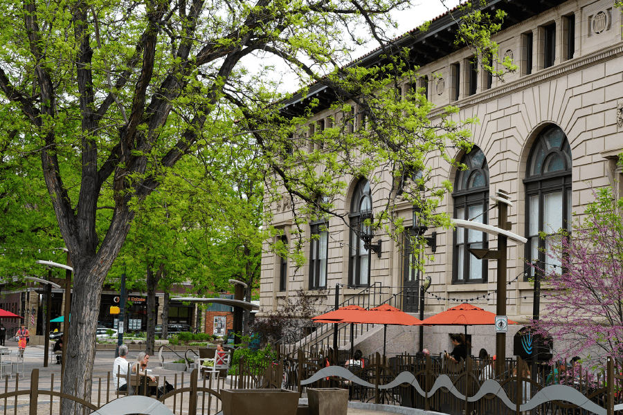 Exterior of the Fort Collins Museum of Art