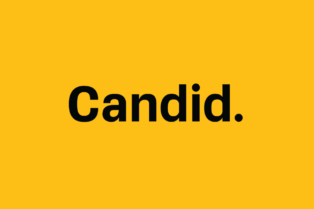 Logotipo de Candid learning