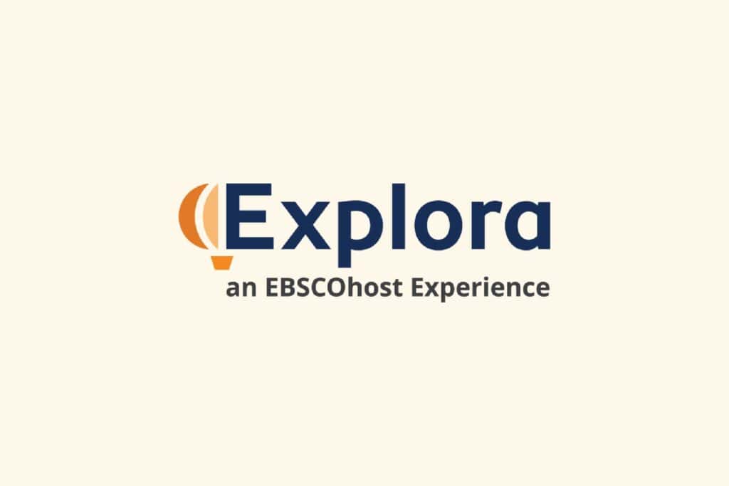 Explora by ebsco logo