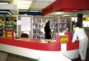 Main Library in Fort Collins first floor