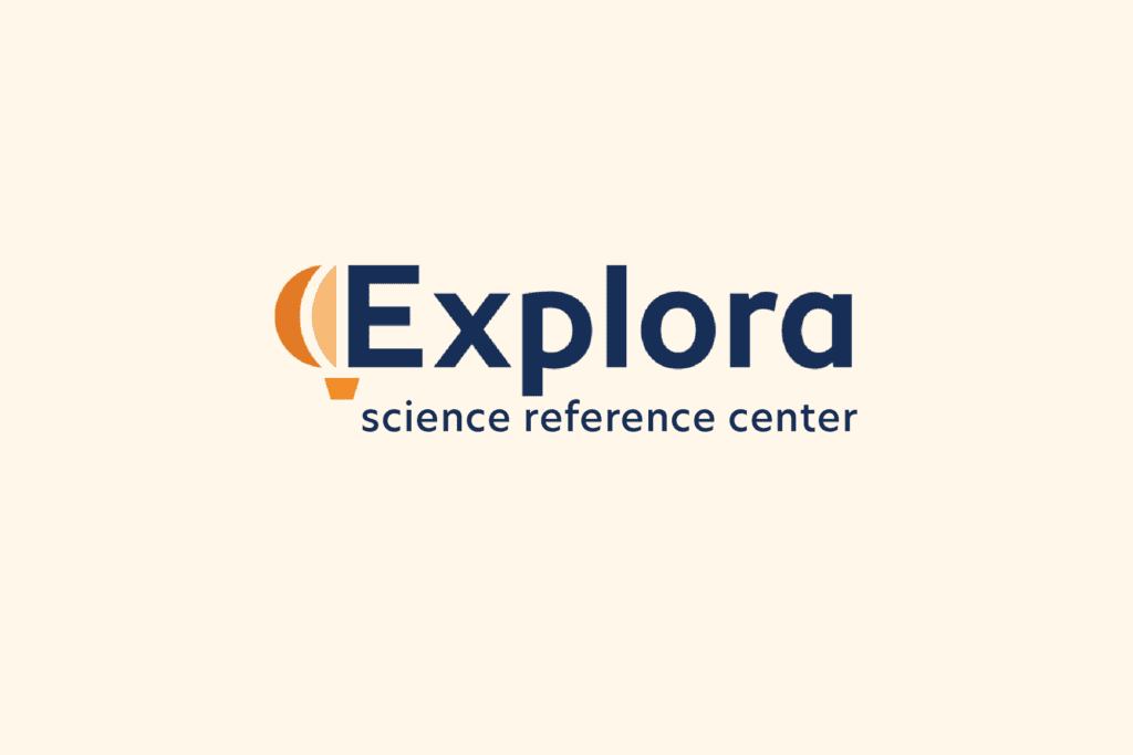 explora science reference center logo