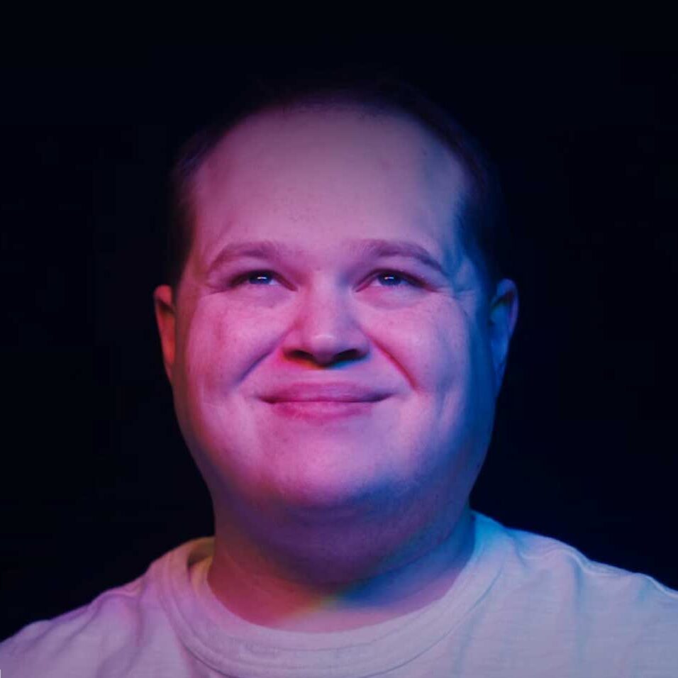 man smiling for a photo
