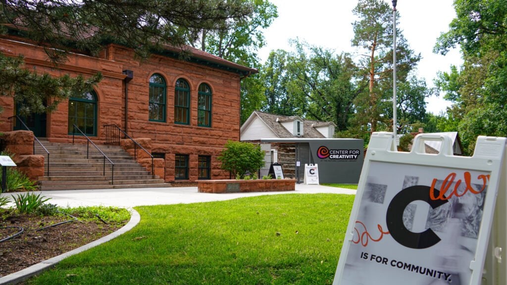 exterior of the former fort collins public library