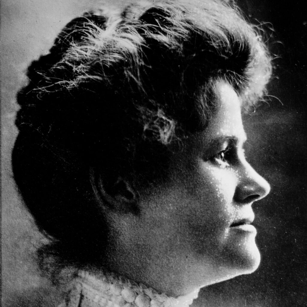 black and white image of Helen Ring Robinson