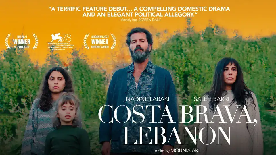 Costa brava lebanon movie poster on kanopy