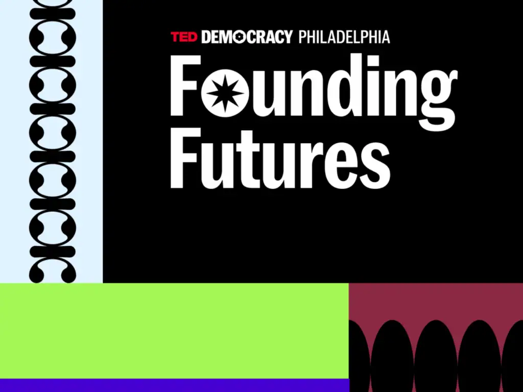 TED Democracy Philadelphia: Founding Futures logo
