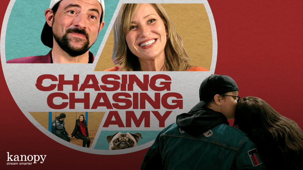 chasing chasing amy movie poster on kanopy