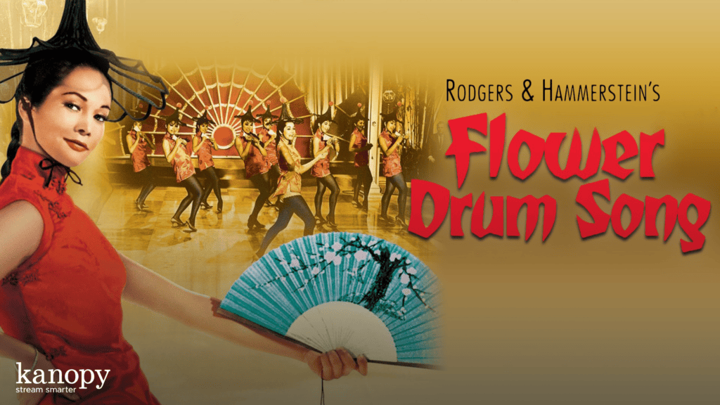 flower drum song movie poster on kanopy