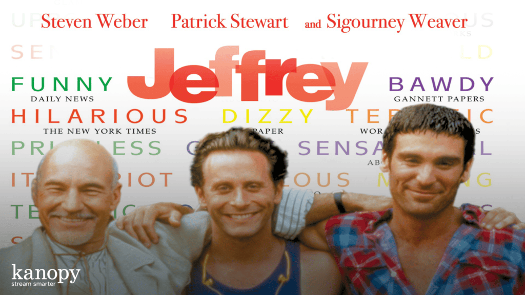 jeffrey movie poster on kanopy