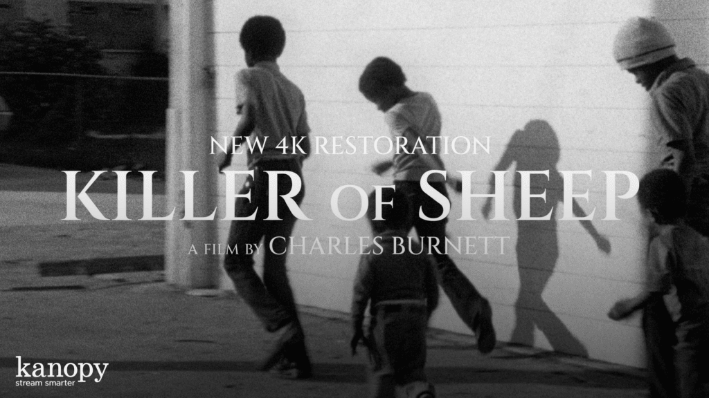 killer of sheep movie poster on kanopy
