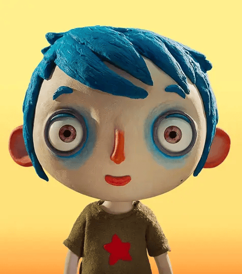 Image of a character from the children's film My Life as a Zucchini